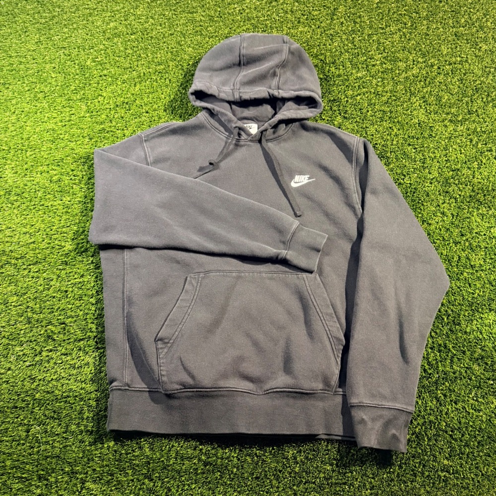Nike Sportswear Club Fleece Hoodie Black BV2654-010 Mens Medium